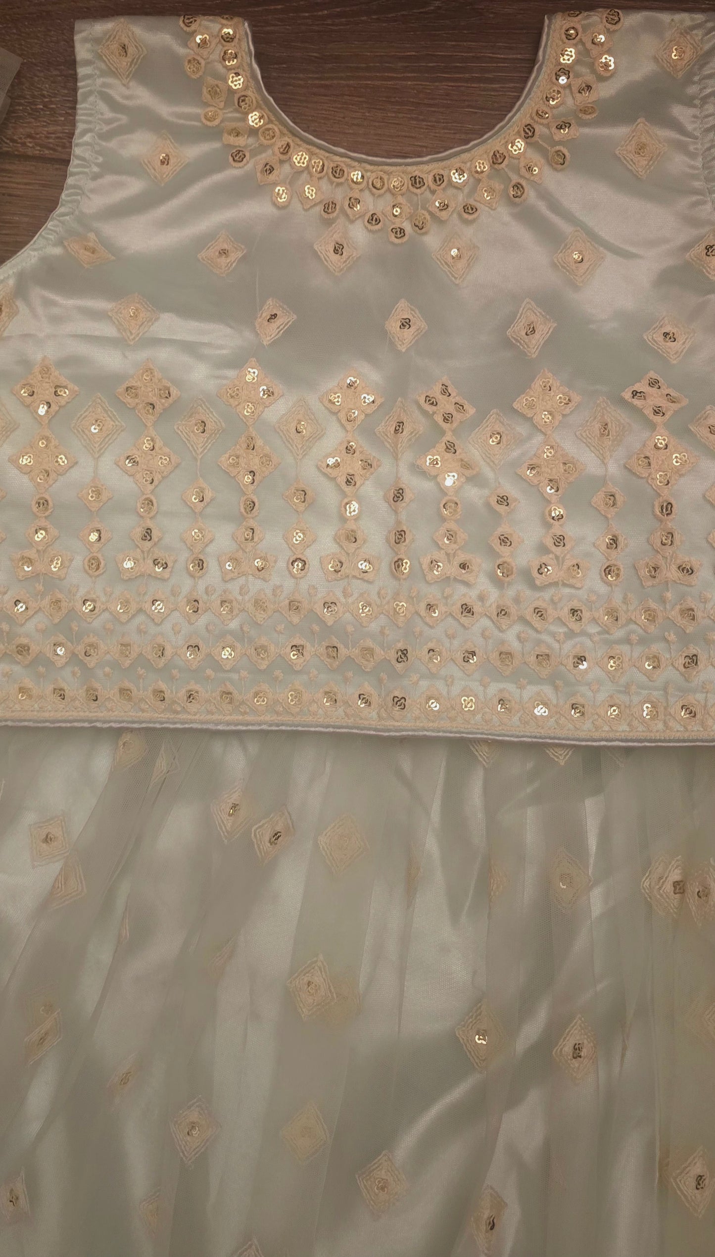 Girls Net Lehenga
