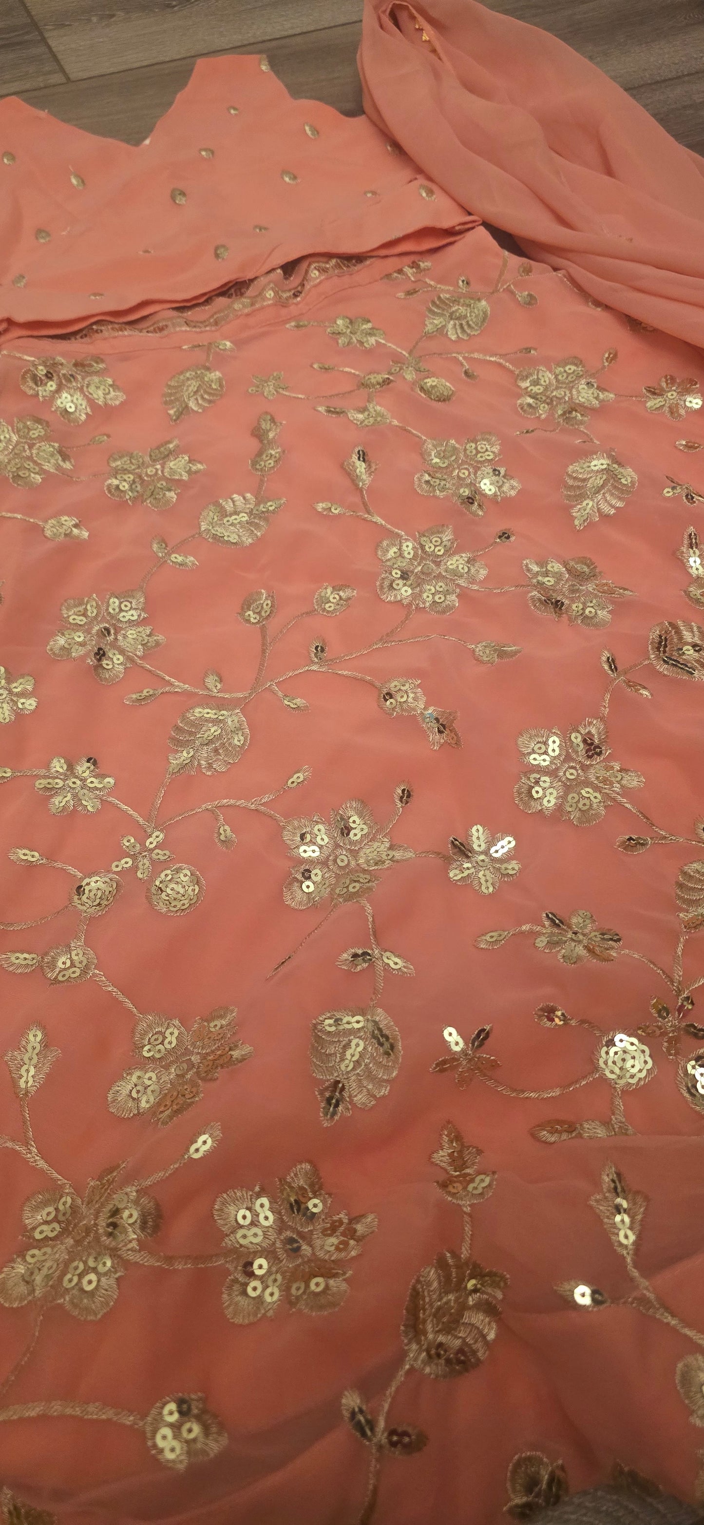 Light Pink Girls Lehenga