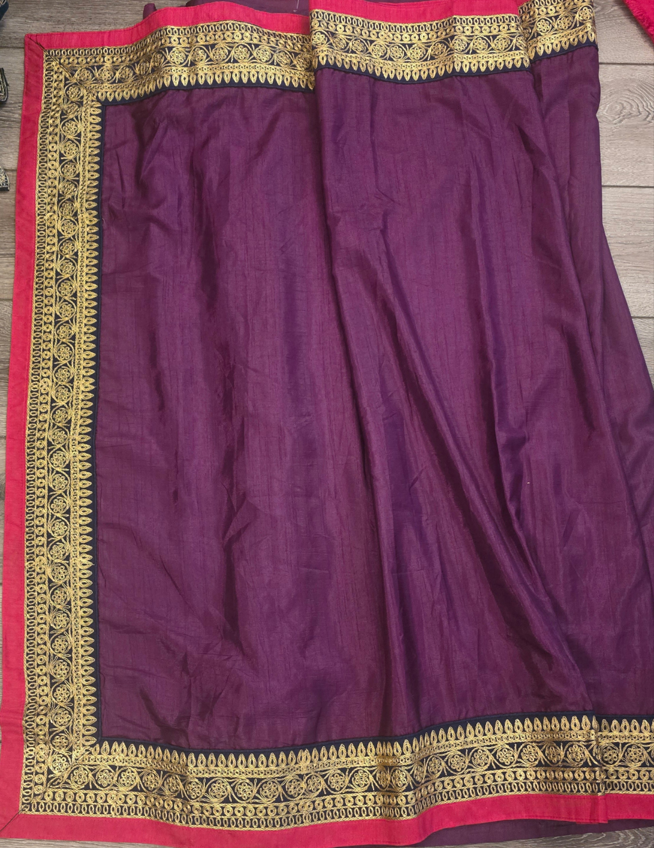 Purple Soft Silk Saree