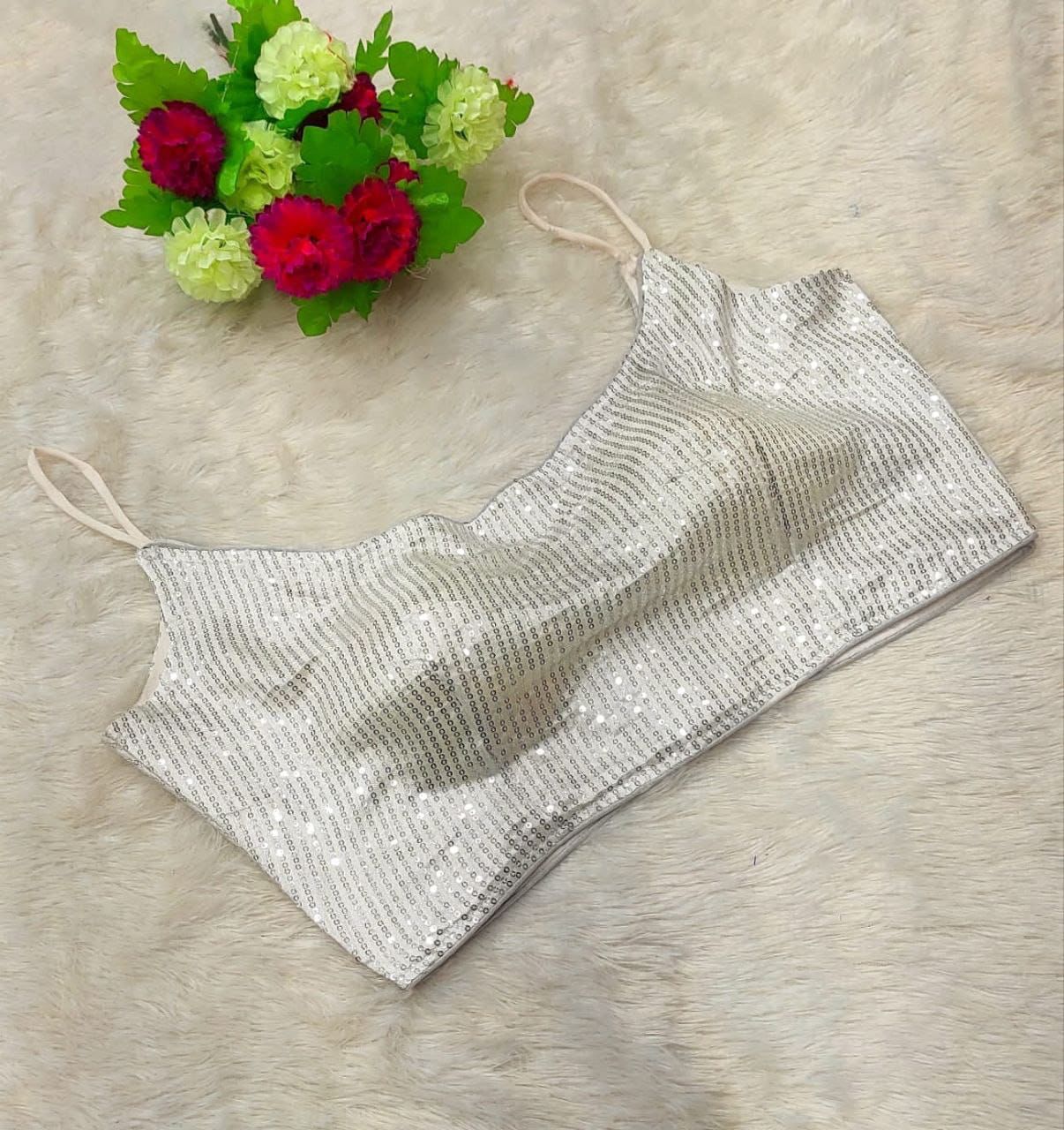 Stitched Sequence Blouse