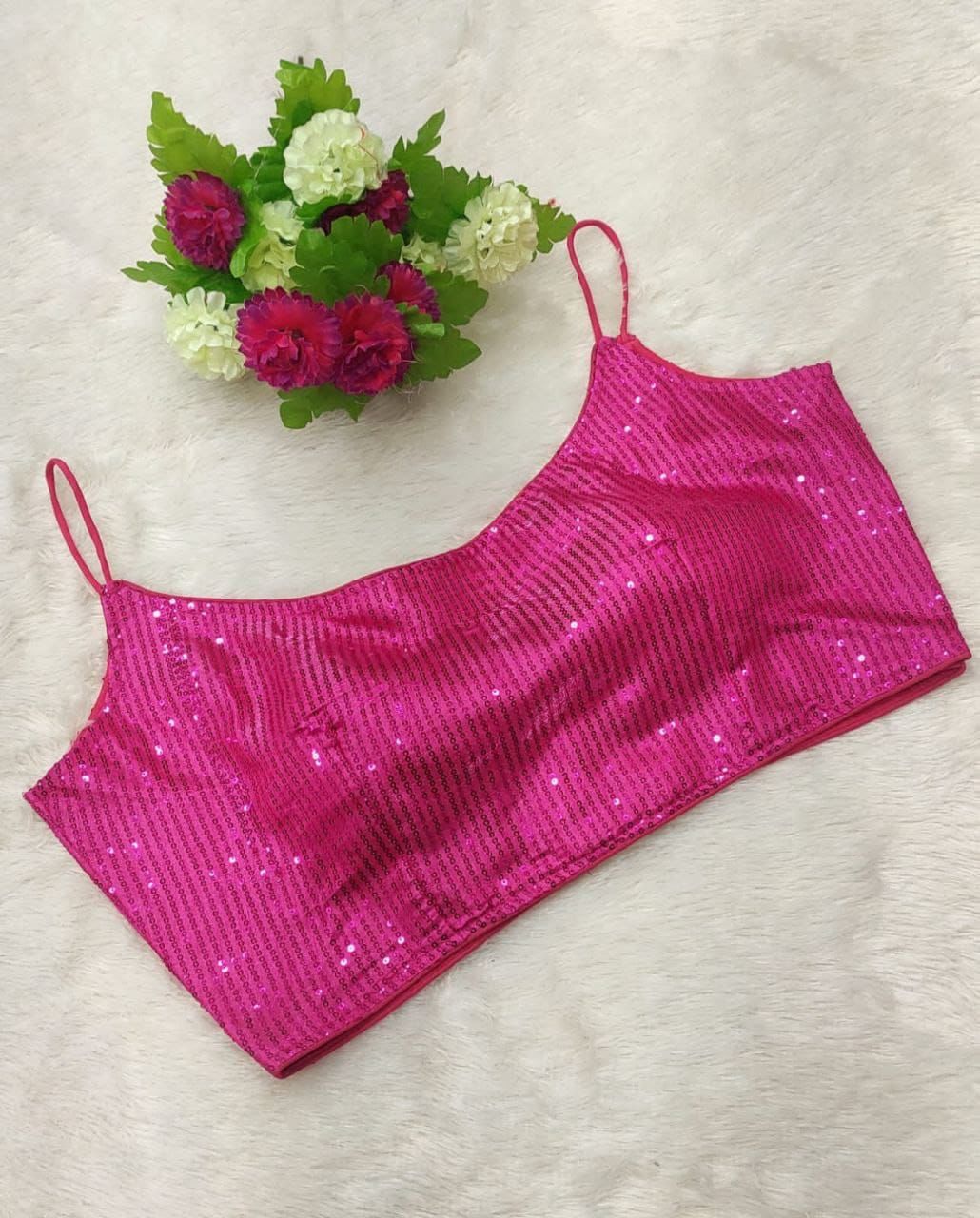 Stitched Sequence Blouse