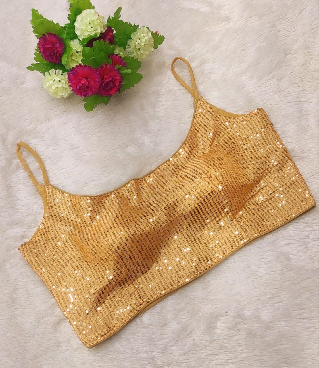 Stitched Sequence Blouse