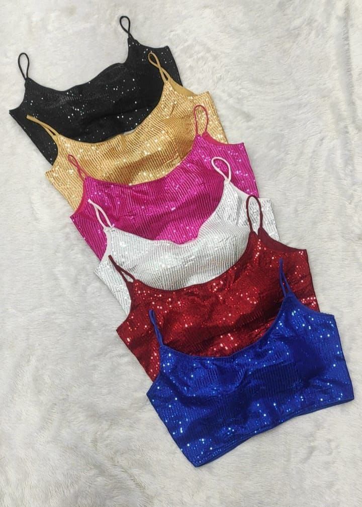 Stitched Sequence Blouse