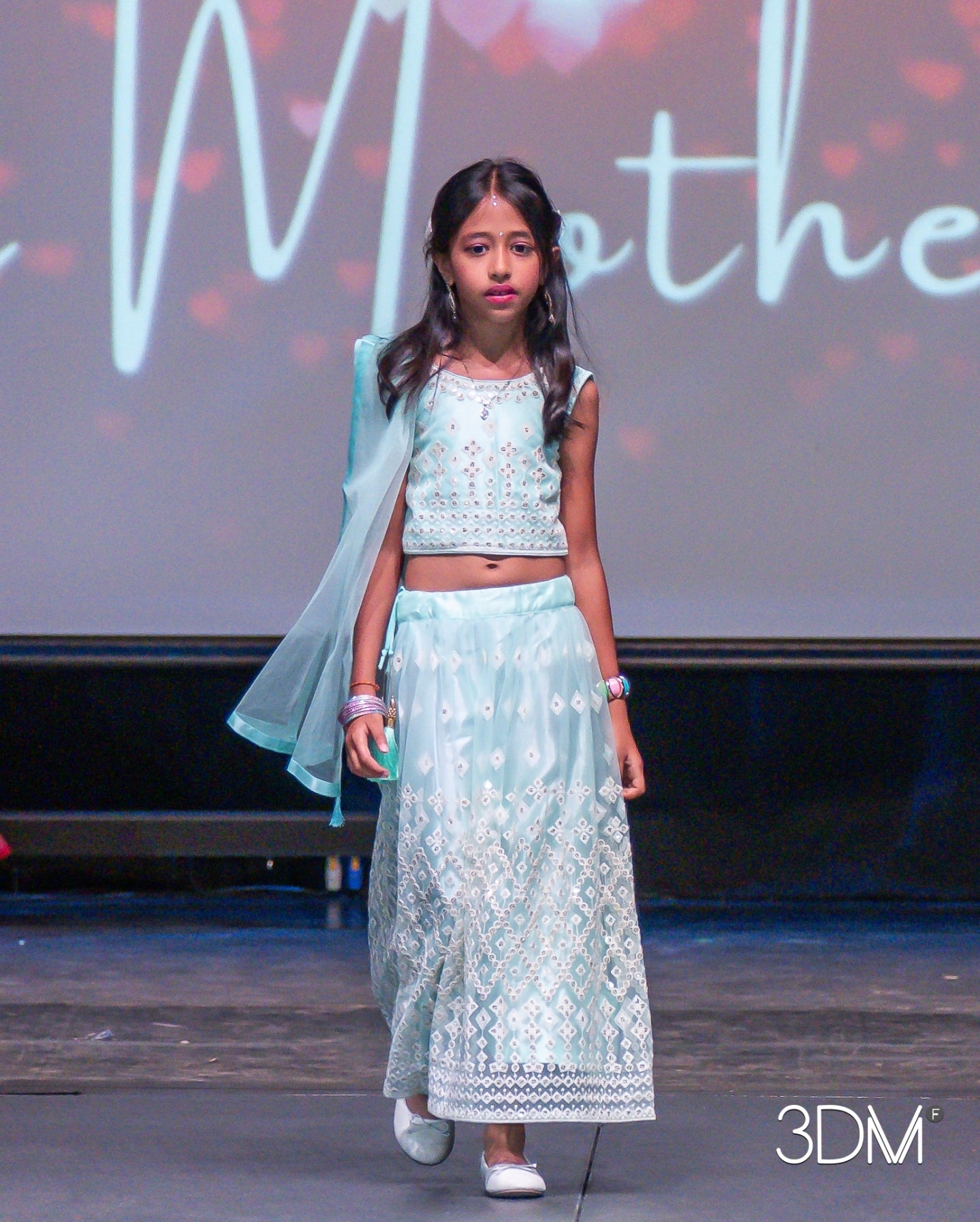 Girls Net Lehenga