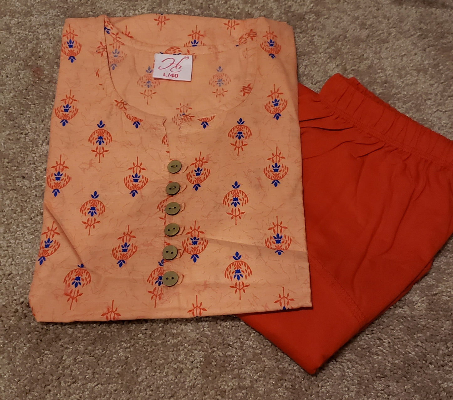 Cotton Kurti with Leggings