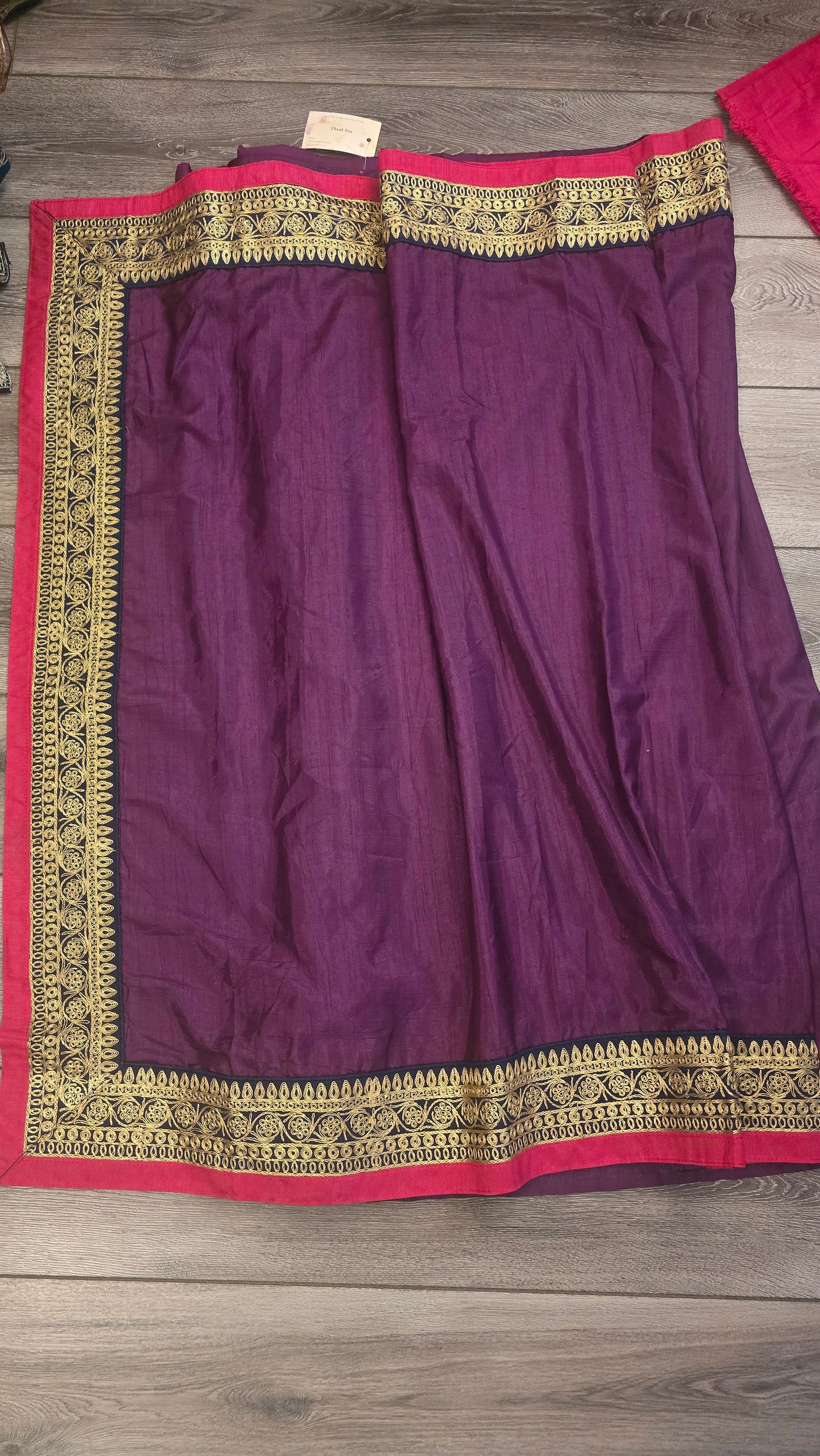 Purple Soft Silk Saree