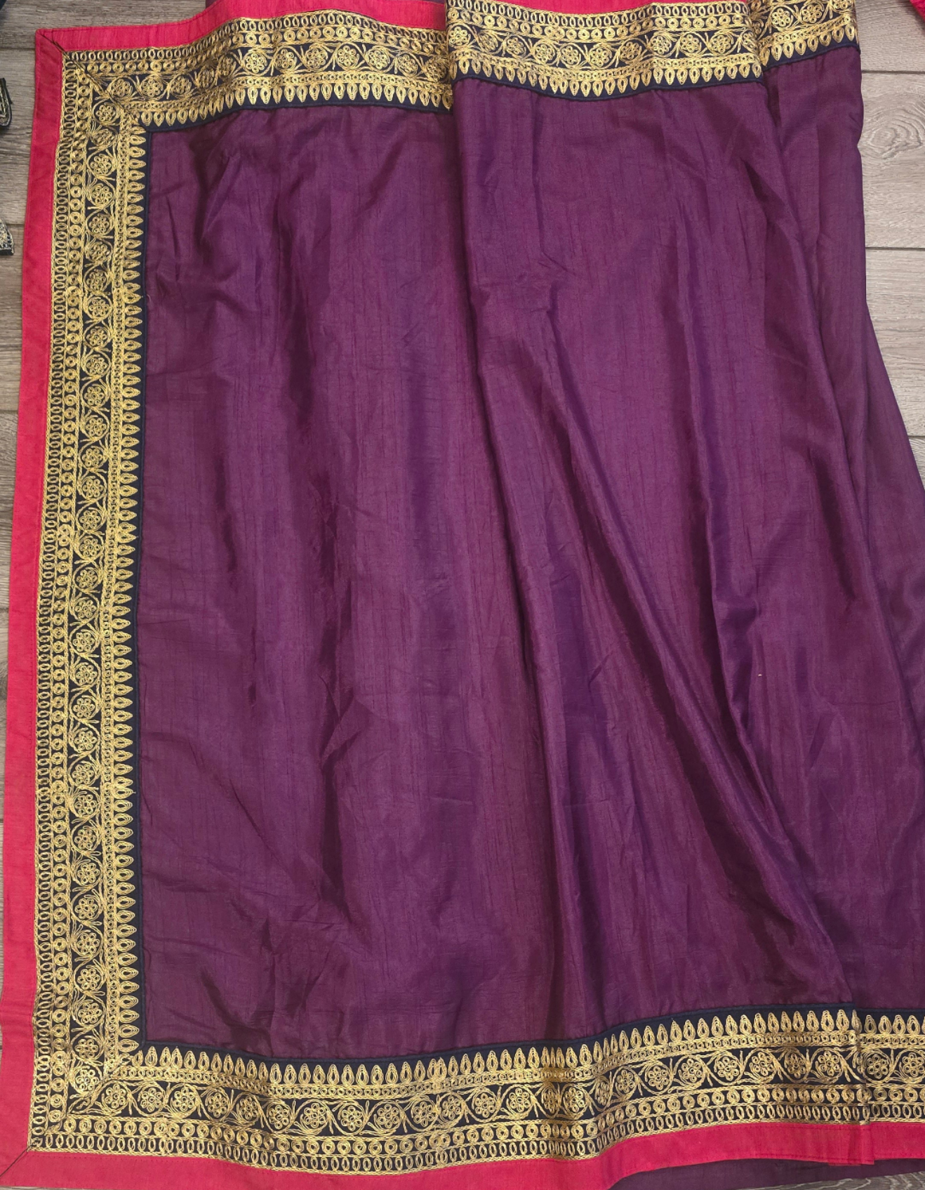 Purple Soft Silk Saree