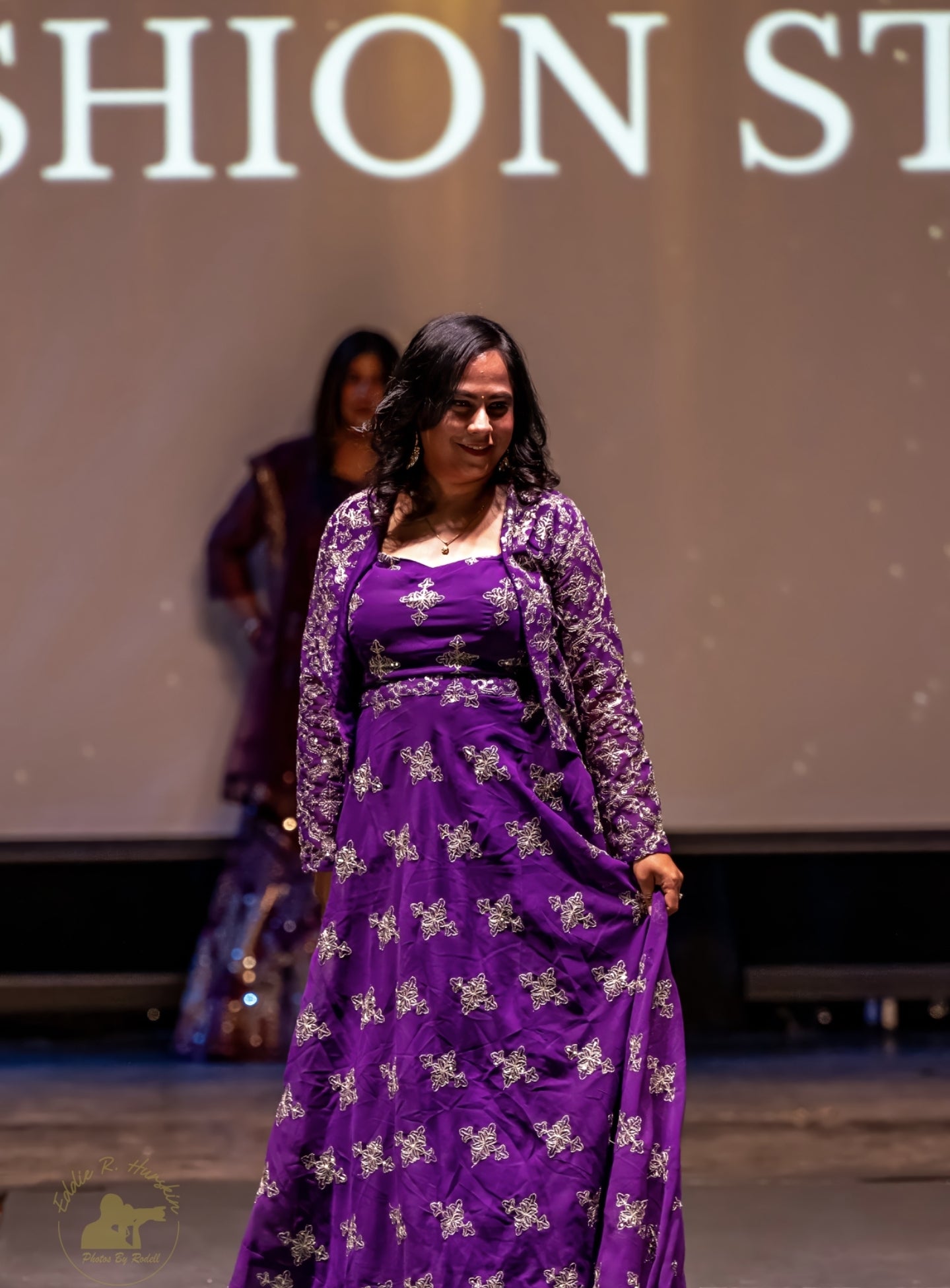 Purple Lehenga with Jacket / Koti