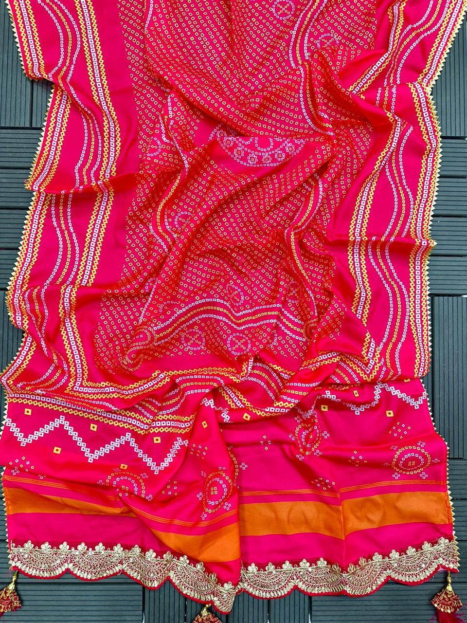 Lightweight Embroidery Work Digital Print Lehenga Choli – New Launch