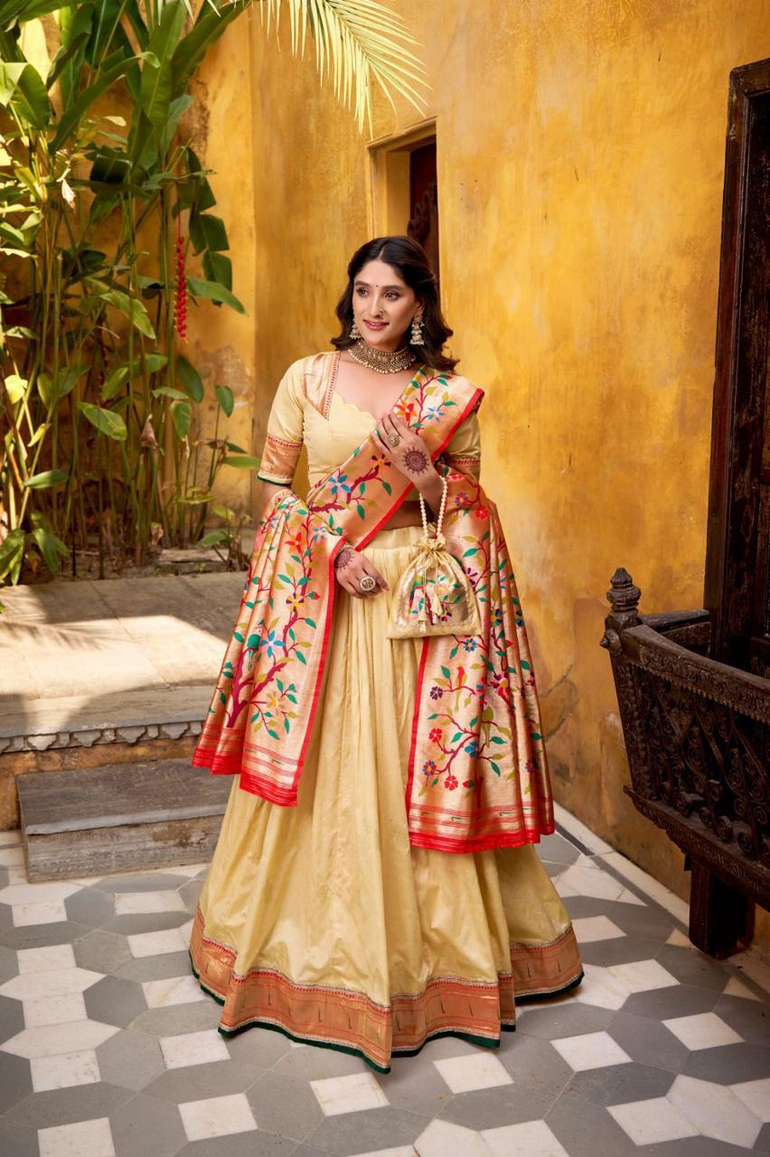 Silk Paithani Lehenga