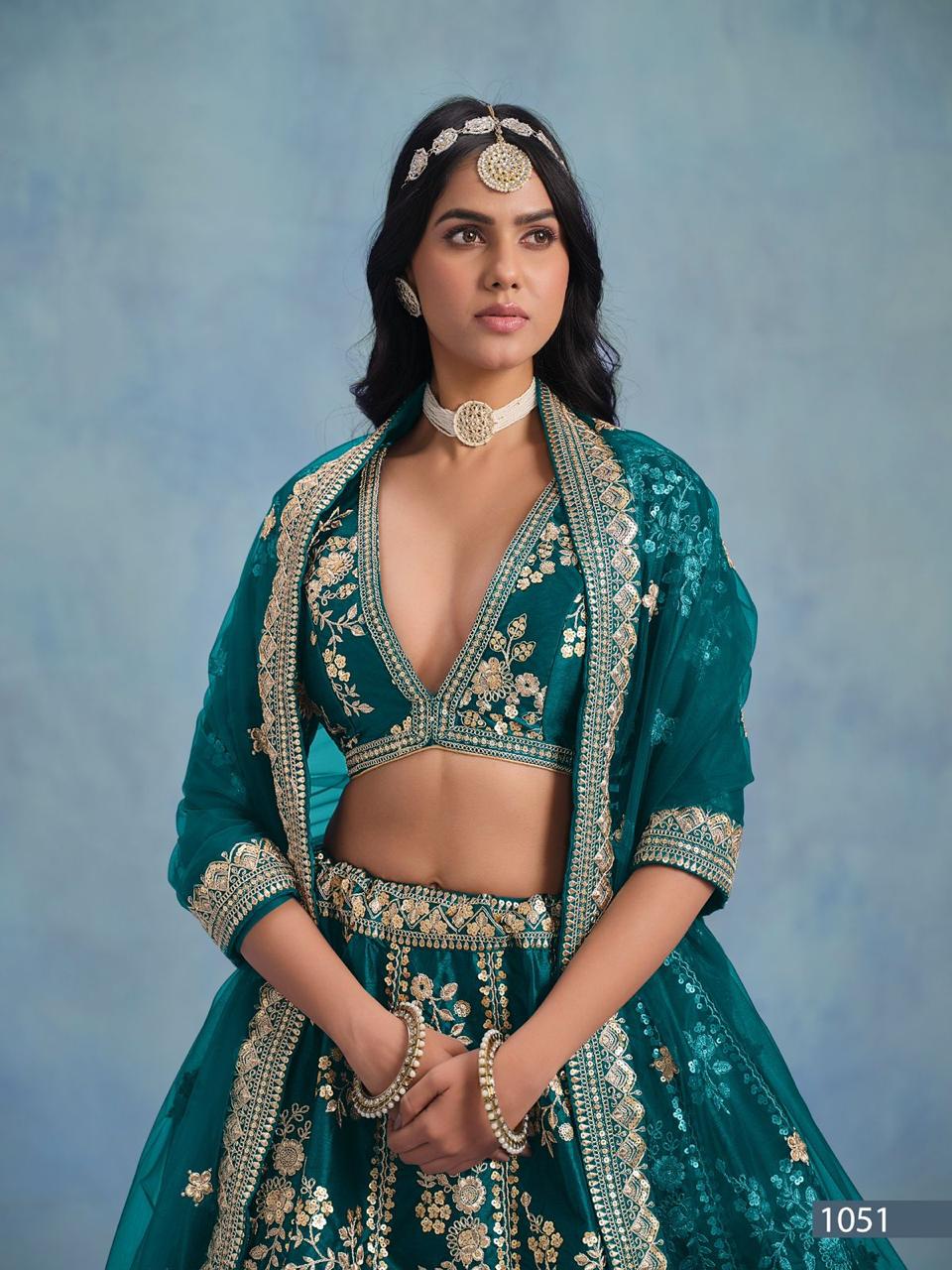 Art Silk Festive Designer Edit Lehenga
