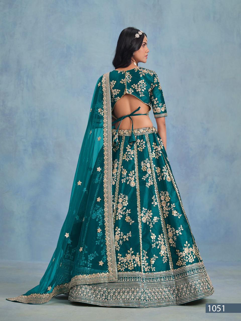 Art Silk Festive Designer Edit Lehenga