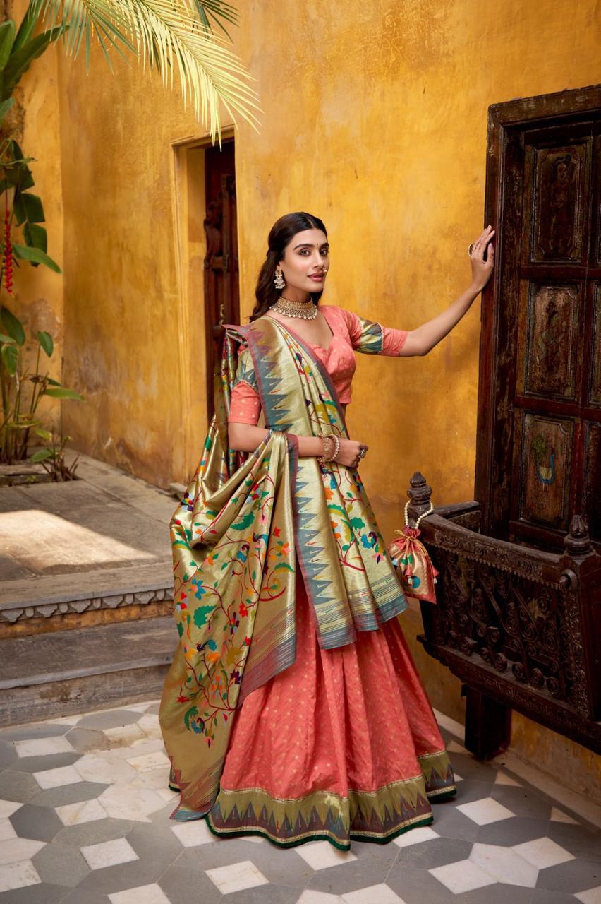 Silk Paithani Lehenga