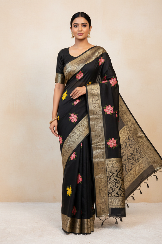 Pure Kanchipuram Organza Saree