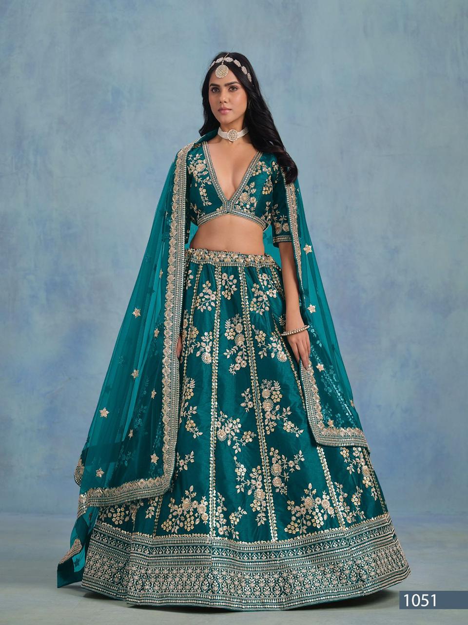 Art Silk Festive Designer Edit Lehenga