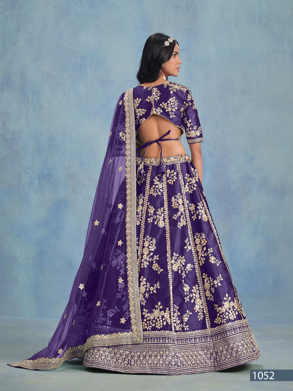 Art Silk Festive Designer Edit Lehenga