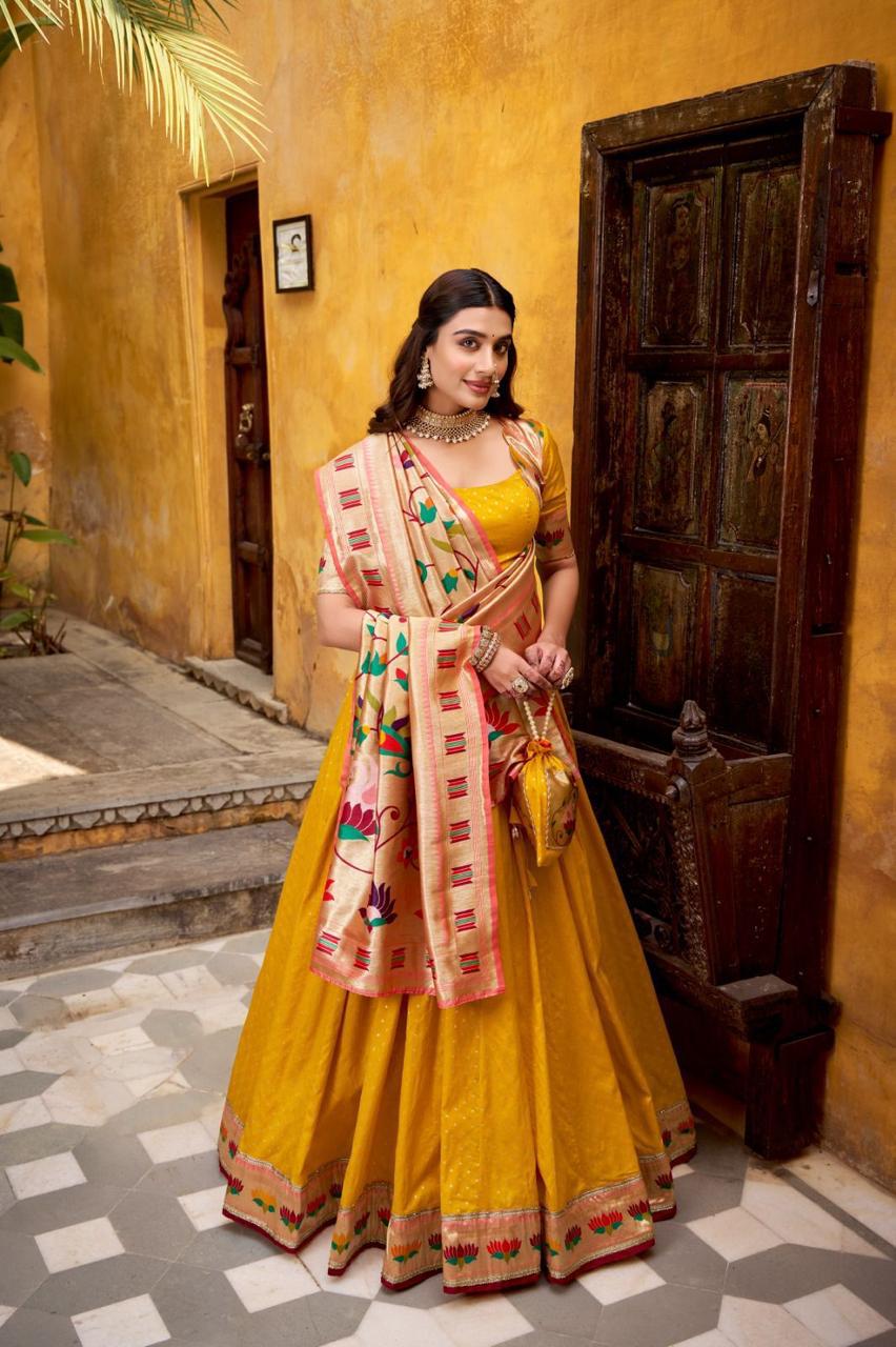 Silk Paithani Lehenga
