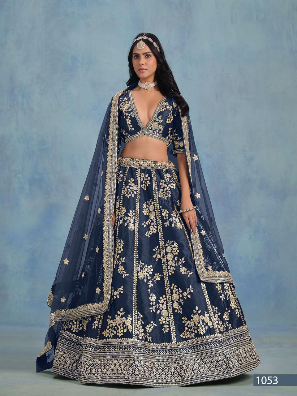 Art Silk Festive Designer Edit Lehenga