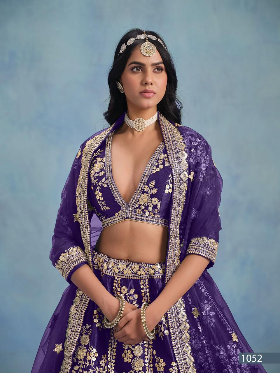 Art Silk Festive Designer Edit Lehenga