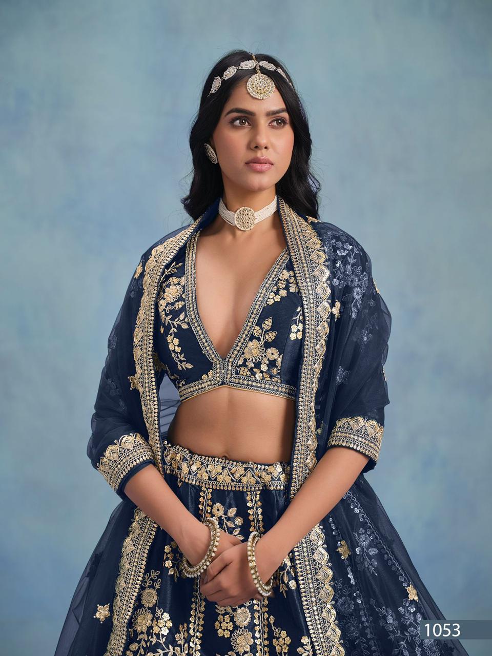 Art Silk Festive Designer Edit Lehenga