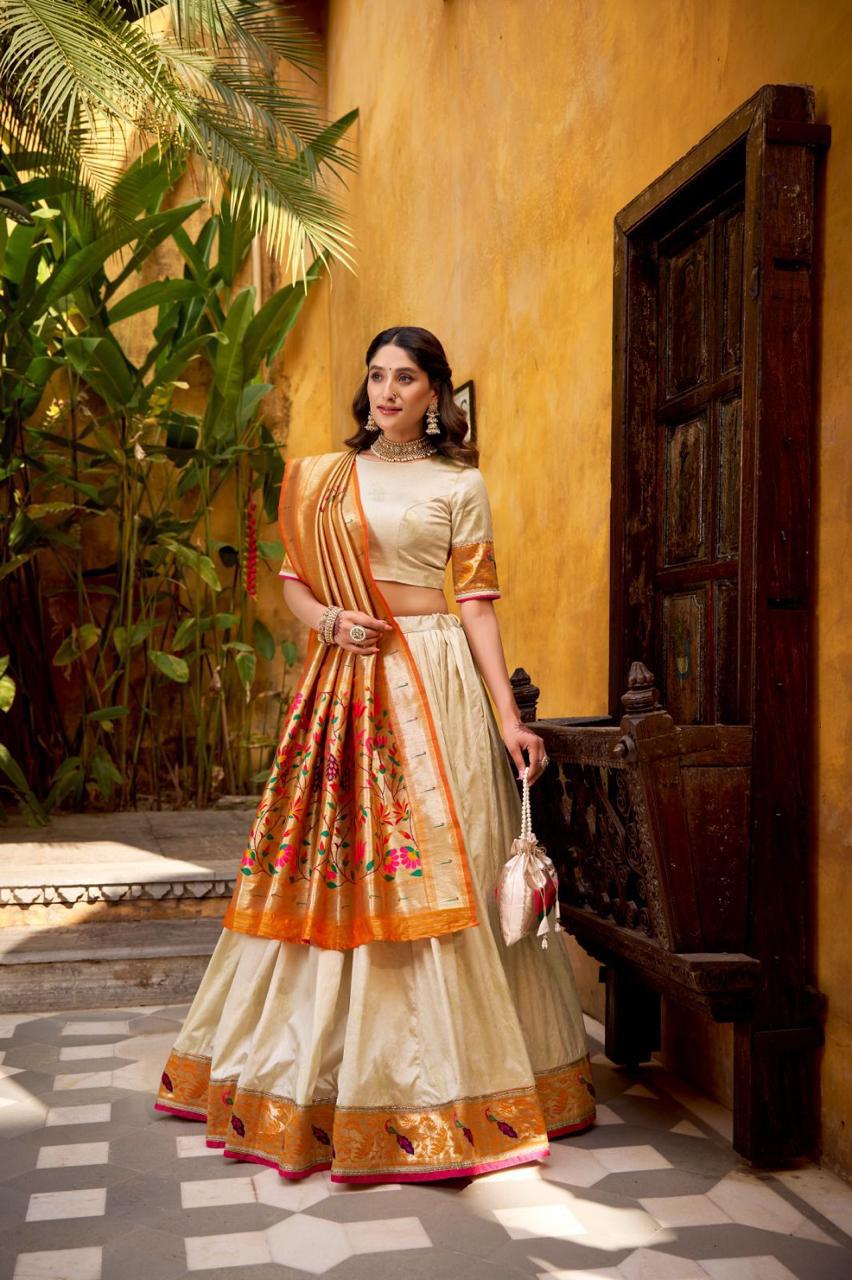 Silk Paithani Lehenga