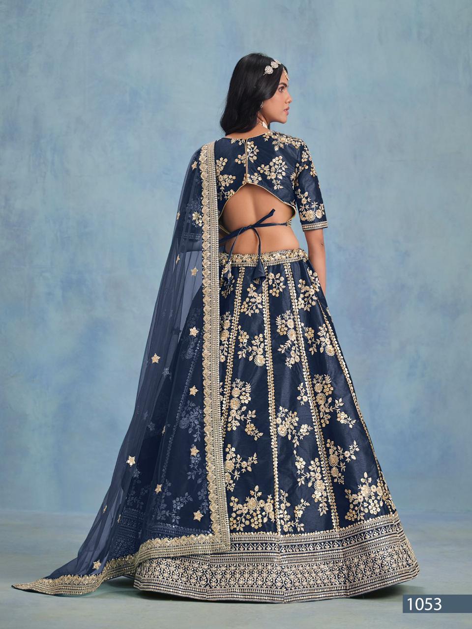 Art Silk Festive Designer Edit Lehenga