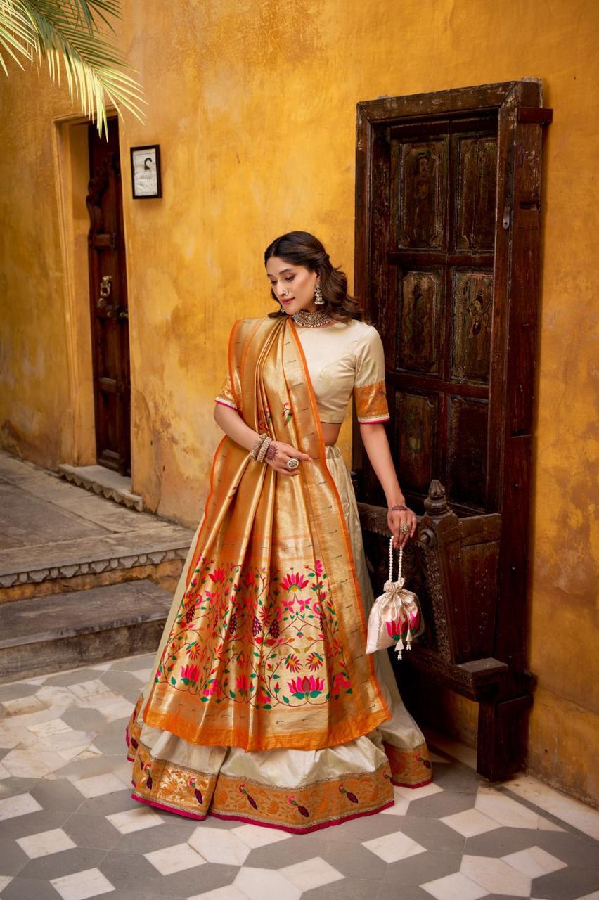 Silk Paithani Lehenga