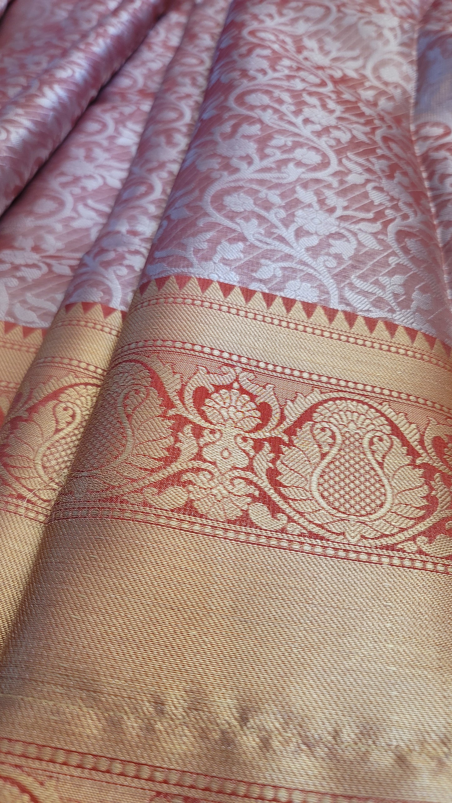 Banarasi Kora Tissue Silk Saree