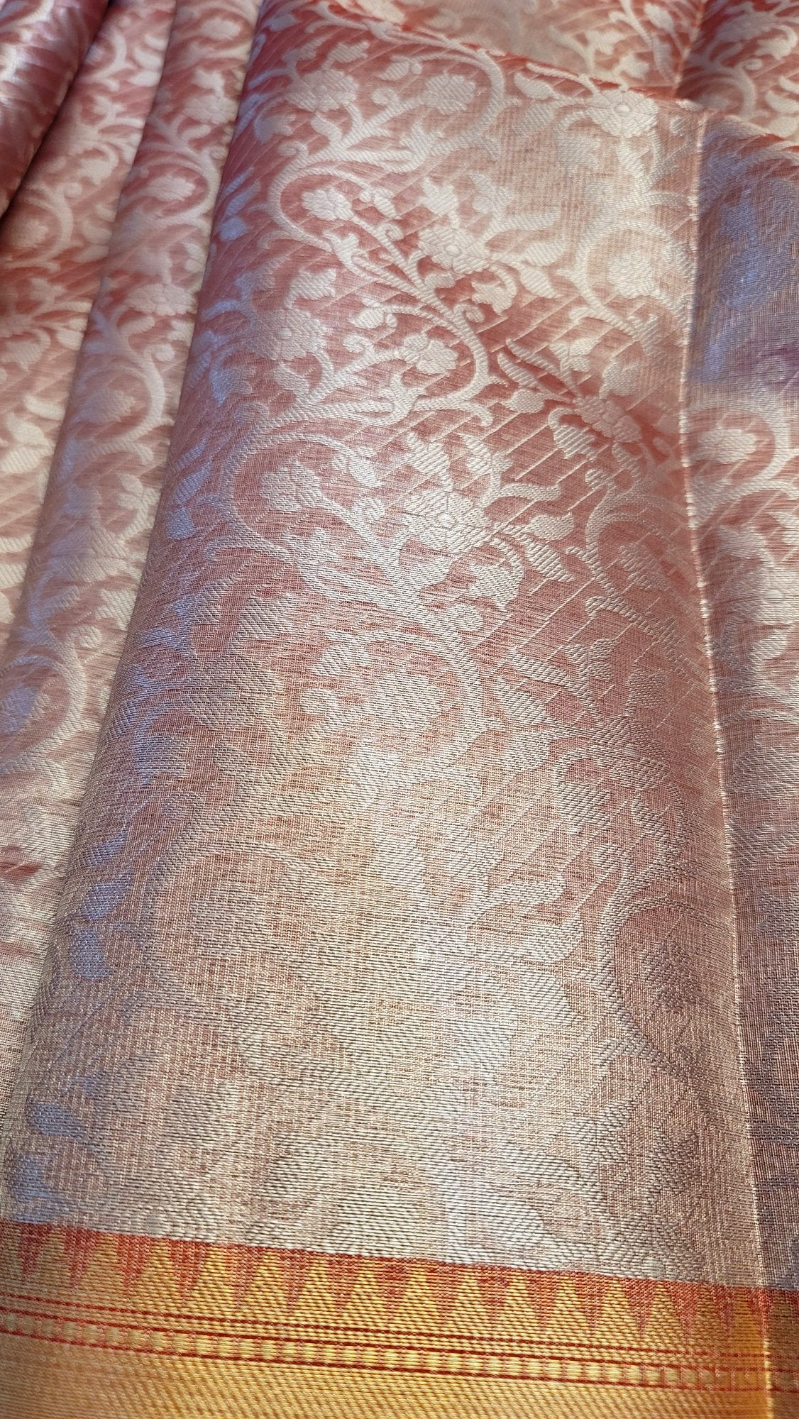 Banarasi Kora Tissue Silk Saree